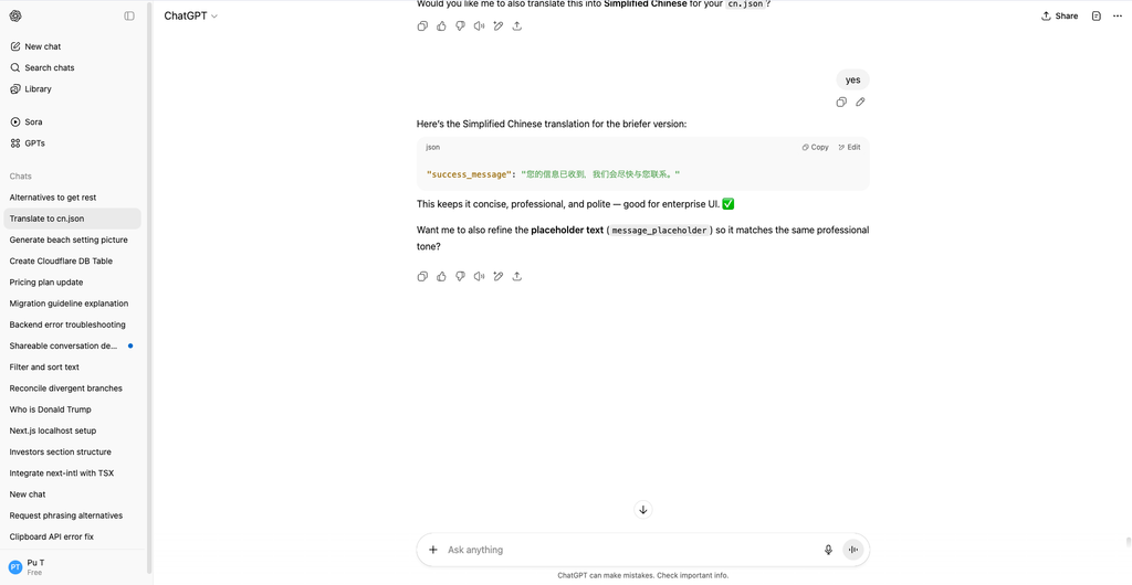 The competitor's output was generic and missed the core brand angle.